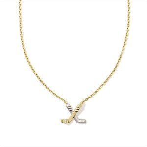 Kendra Scott Gold and Silver Hockey Necklace